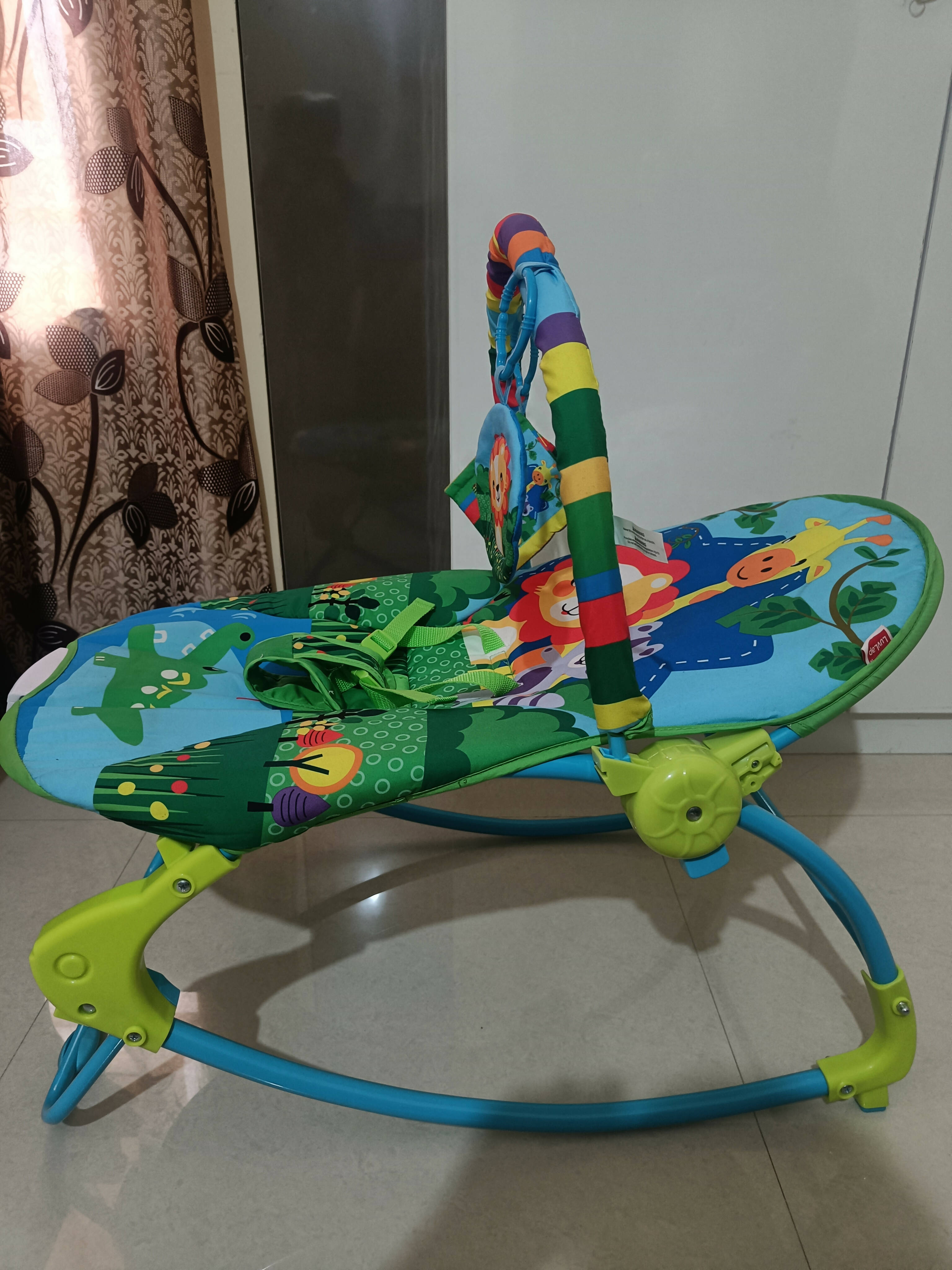 LUVLAP Jungle Tales Baby Rocker - PyaraBaby