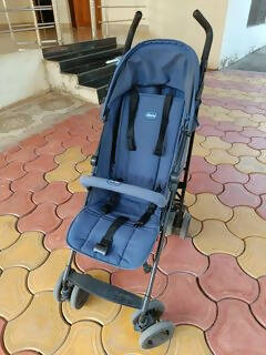 CHICCO Stroller/Pram For Baby- Grey - PyaraBaby