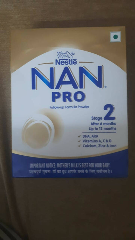 Give your little one the nourishment they deserve with NESTLE Nan Pro Follow-Up Formula Powder—a trusted choice for parents seeking high-quality nutrition and peace of mind.