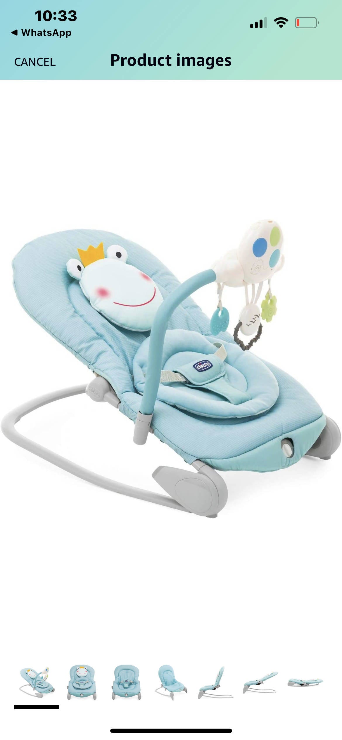 CHICCO balloon bouncer froggy - PyaraBaby