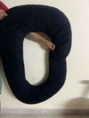 MOMSYARD A123 Pregnancy Pillow - Black
