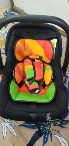 R FOR RABBIT Car Seat Cum Carry Cot - Red Yellow - PyaraBaby