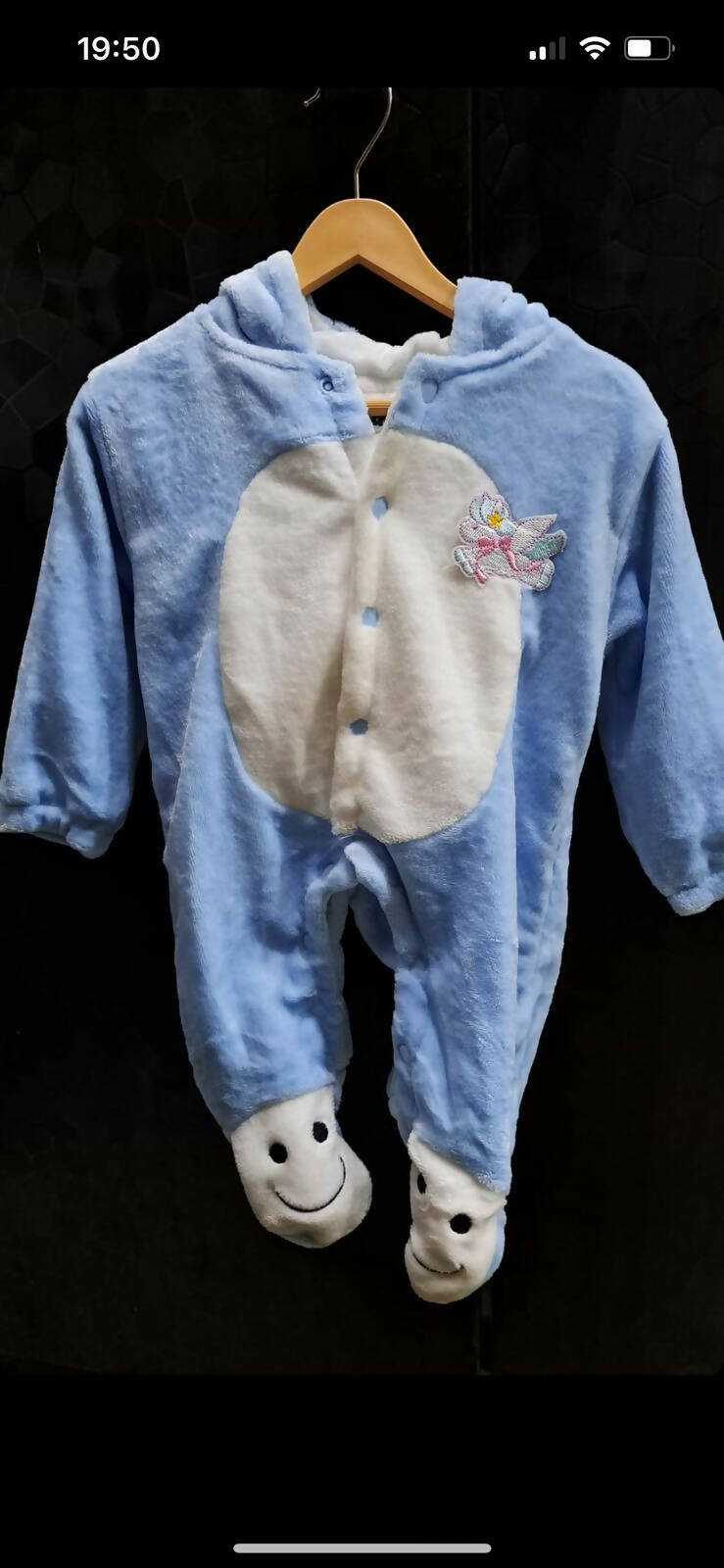 Velvet winter wear romper + Unicorn Acrylic Sipper Tumbler - PyaraBaby