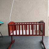 APPLE BABY Wooden Cradle - PyaraBaby