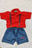 KIDDY FASHION Dungaree Set for Baby - PyaraBaby