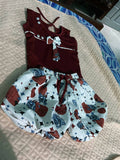 Baby girl short cum skirt & tees - PyaraBaby