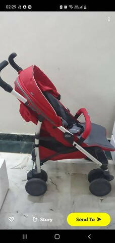 CHICCO Multiway Evo Stroller- Red - PyaraBaby