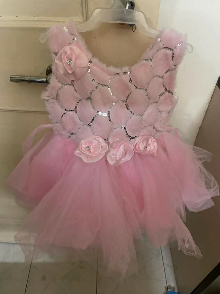 Pink Kids Frock/Dress - PyaraBaby