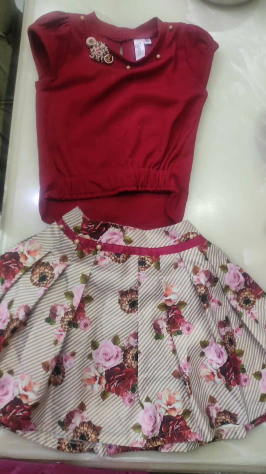 Skirt and Top for Girl - PyaraBaby