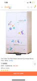 THE TICKLE TOE Cupboard- White - PyaraBaby