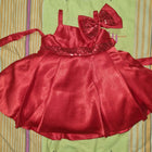 Pretty Red Frock/Dress for Baby Girl - PyaraBaby