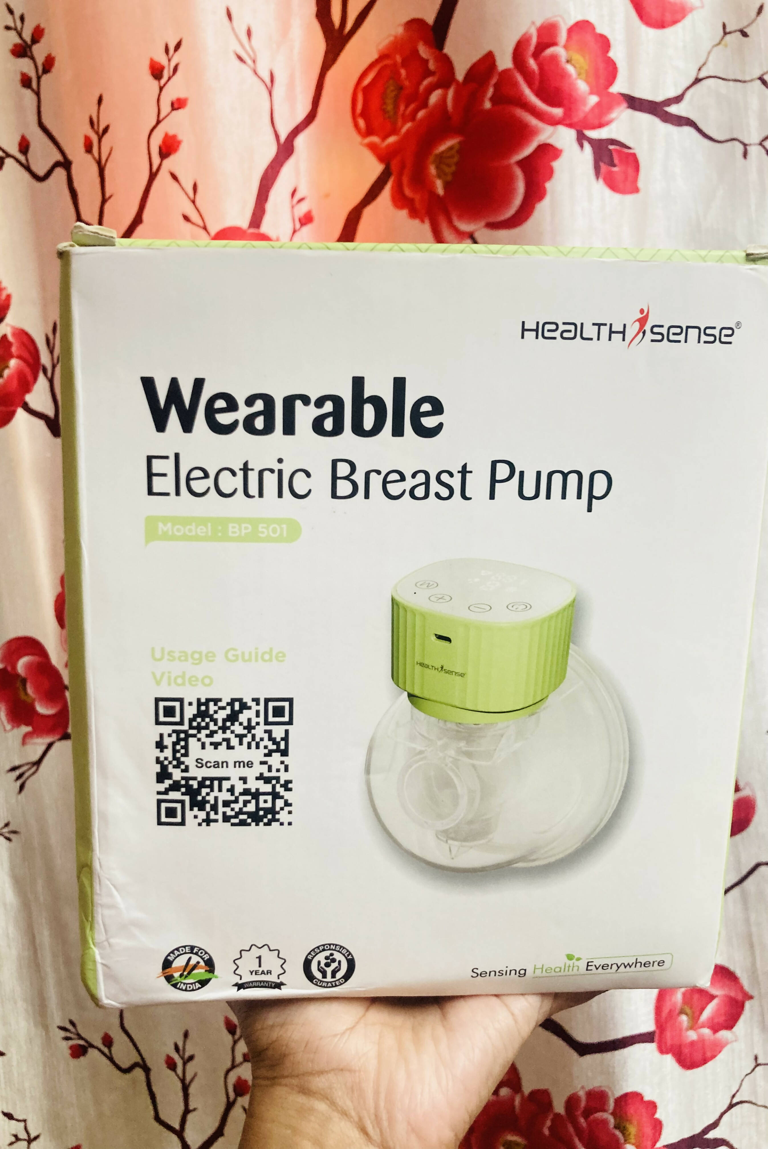 HEALTHSENSE Wearable breast pump - PyaraBaby