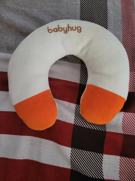 BABYHUG neck pillow white - PyaraBaby