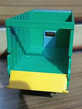 CENTY Toys Public Truck Green- Toy Truck with Tail Lid That Opens - Spare Wheel at Bottom Small Window for Rear View in Driver Cabin Pull Back Action - PyaraBaby