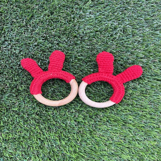 Bunny Ear Teether - PyaraBaby