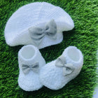 Baptisum cap and shoes - PyaraBaby