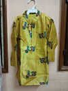 LITTLE HATCHLINGS Scooter Print Kurta