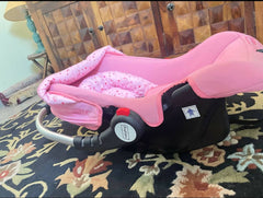 BABYHUG Onyx Car Seat Cum Carry Cot With Rocking Base & Aluminium Handle - PyaraBaby