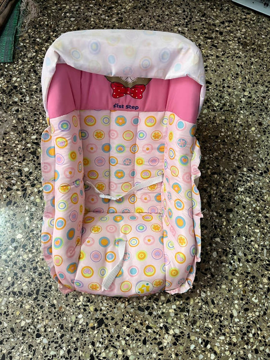 FIRST STEP Carry Cot - Pink - PyaraBaby