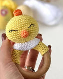 Crochet baby rattle - PyaraBaby