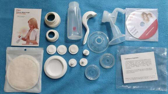 PIGEON Manual Breast Pump with Feeding Set - PyaraBaby