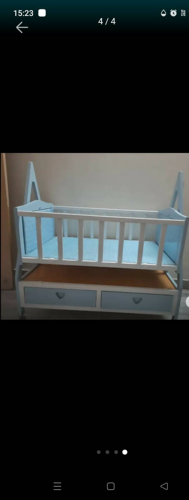 BORNBABIES Cradle for Baby with Storage Box - PyaraBaby