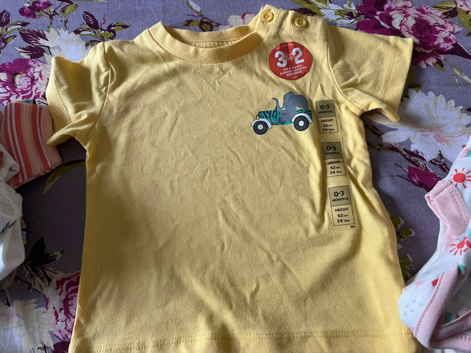 MIARCUS Set of 2 Rompers & 1 Romper of MARKS AND SPENCER - PyaraBaby