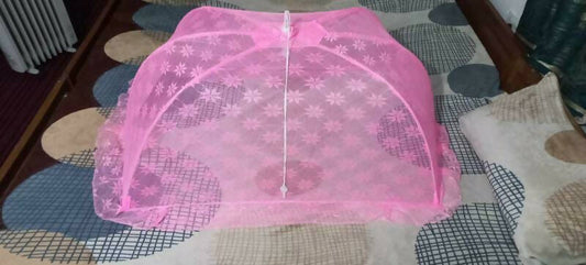 Portable Mosquito Net for Baby - Pink - PyaraBaby