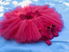 Tuttu frock with hairband and booties