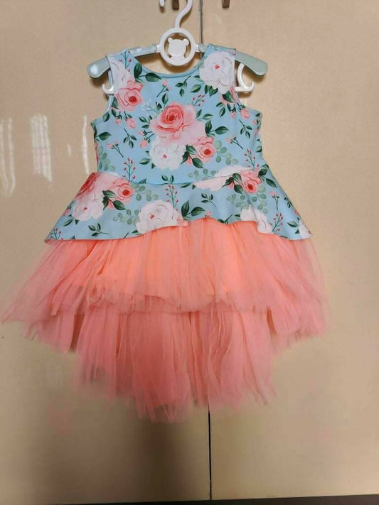 1st Birthday Frock/Dress For Baby Girl - Twins - PyaraBaby
