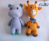 Soft Cotton Amigurumi Toys for Kids -8" (one piece)