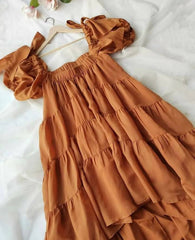 ASOS Maternity Dress - Rust Orange - PyaraBaby