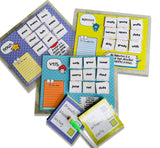 Adjective-noun-verb sorting activity - PyaraBaby